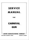 Manuals - D-DELUXE CARNIVAL GUN (United) Manual & Schematic