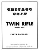 Manuals - To-Tz-TWIN RIFLE (Chicago Coin) Manual/Schem.