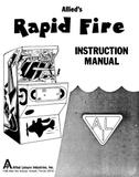 Manuals - R-RAPID FIRE (Allied Leisure) Manual