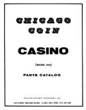 CASINO (Chicago Coin) Manual & Schematic