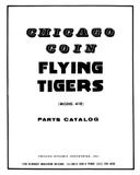 Manuals - F-FLYING TIGERS (Chicago Coin) Manuals