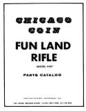 -FUN LAND RIFLE (Chicago Coin) Manuals