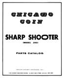 Manuals - Sa-Sp-SHARP SHOOTER (Chicago Coin) Man/ Schem.