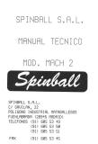 Manuals - M-MACH 2 (Spinball) Manual & Schematic