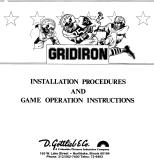 Manuals - G-GRIDIRON (Gottlieb) Manual & Schematic