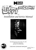 Manuals - L-LIPPY THE CLOWN (Data East) Manual