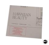 -HAWAIIAN BEAUTY (Gottlieb) Schematic