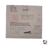 Manuals - M-MELODY LANE (Gottlieb) Schematic