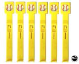 CHICAGO CUBS (Gottlieb) Drop target set (6)