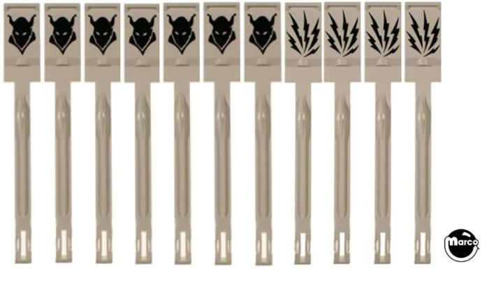 FIREBALL II Pinball Machine Drop Target Set