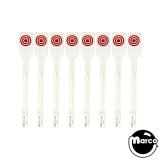 Drop Targets-POWER PLAY (Bally) Drop target set in Red