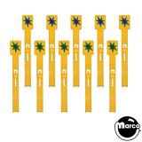 -TORCH (Gottlieb) Drop target set (10)