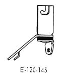 Lamp socket - bayonet E-120-145