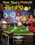 BREAKSHOT (Capcom) original flyer