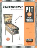 -CHECKPOINT (Data East) Flyer