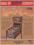 EIGHT BALL DELUXE LE (Bally) Flyer