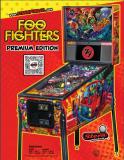 Foo Fighters (Stern) Premium Edition Flyer