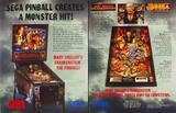 Flyers-FRANKENSTEIN (Sega) Flyer