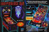 INDEPENDENCE DAY (Sega) Flyer