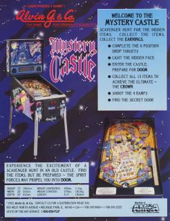 MYSTERY CASTLE (Alvin G) Flyer