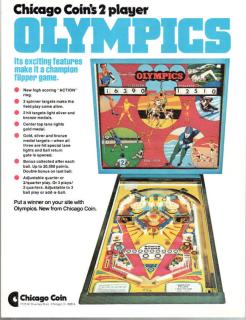 OLYMPICS (Chicago Coin) Flyer
