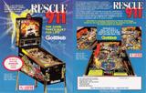 Flyers-RESCUE 911 (Gottlieb) Flyer