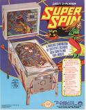 Flyers-SUPER SPIN (Gottlieb) Flyer