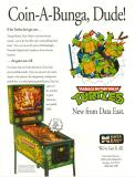 -TEENAGE TURTLES (Data East) Flyer