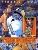 TOUCHDOWN (Gottlieb) Flyer