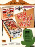 Flyers-WILD WILD WEST (Gottlieb) Flyer