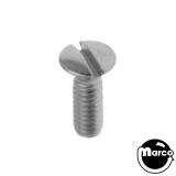 -Machine Screw 8-32 x 1/2" oval slotted