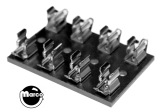 Fuse & Battery Holders-Surface mount fuse holder - quad