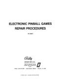 -Bally Electronic Pinball Repair Procedures