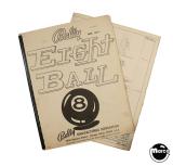 Manuals - E-EIGHT BALL (Bally 1977) Manual/Schematic Orig.