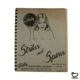 -STRIKES & SPARES (Bally) Manual & schem.