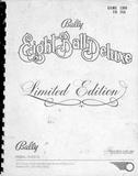 EIGHT BALL DELUXE LE (Bally) Manual