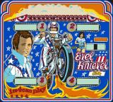 EVEL KNIEVEL (Bally) Backglass