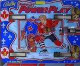 Backbox Art-POWER PLAY (Bally) Backglass