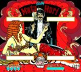 Backbox Art-MATA HARI (Bally) Backglass