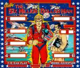 SIX MILLION DOLLAR MAN (Bally) Backglass