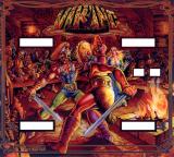Backbox Art-VIKING (Bally) Backglass