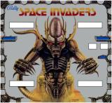 Classic Playfield Reproductions-SPACE INVADERS (Bally) Backglass inside