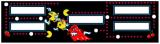 -MR & MRS PAC MAN (Bally) Backglass lower