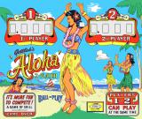 -ALOHA (Gottlieb) Backglass