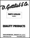 Parts Catalogs-Gottlieb® 1957 Parts Catalog