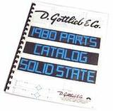 Gottlieb® 1980 Parts Catalog