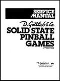 Service - Gottlieb-Gottlieb® System 1 Solid State Service