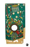 Playfield Plastics-MONTE CARLO (Gottlieb 1987) Playfield