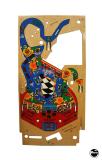 Playfields, Screened, Unpopulated-VICTORY (Gottlieb) Playfield