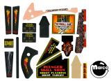 Stickers & Decals-BIG HURT (Gottlieb) Decal set